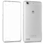 kwmobile Crystal Case Cover for Huawei GR3 / P8 Lite SMART made of TPU Silicone - transparent clear Protection Case in transparent