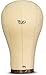 Tifara Beauty Professional Canvas Cork Mannequin Block Head Wig Display with Mount Hole, 11.5' Long Neck (23')