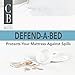 Classic Brands Defend-A-Bed Deluxe Waterproof Mattress Protector, California King