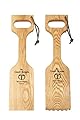 Wood Grill Scraper - Perfect BBQ Accessory For Cleaning Any Grill, Made in USA, Choose from 3 styles and 2 sizes