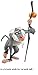 12 Inch Rafiki Baboon Monkey Lion King Movie Animal Removable Peel Self Stick Adhesive Vinyl Decorative Wall Decal Sticker Art Kids Room Home Decor Girl Boy Children Bedroom 6 1/2 x 12 inch Tall