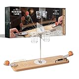 Hammer and Axe 2-Player Desktop Wooden Basketball