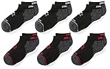 Starter Boys' 6-Pack Athletic Low-Cut Ankle Socks, Amazon Exclusive