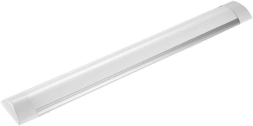 Sansen Batten Light LED Tube Light 20W 2ft Integrated Ultra Thin Bracket Purification Lamp Ceiling Light for Garage, Shop, Office, Market, Basement (Daylight White, 60cm)