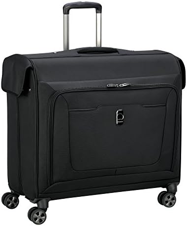 DELSEY Paris Hyperglide Softside Garment Travel Bag with Spinner Wheels, Black, One Size 6 DELSEY Paris Hyperglide Softside Garment Travel Bag with Spinner Wheels, Black, One Size