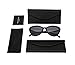 PRIVÉ REVAUX ICON Collection “The Hepburn” Designer Polarized Retro Cat-Eye Sunglasses