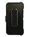 WallSkiN Turtle Series Cases for iPhone 7/iPhone 8 (Only) Full Body Protection with Kickstand & Holster - Shadow (Black/Black)