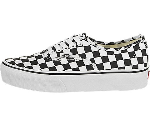 vans authentic platform checkerboard