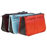 Women Travel Makeup Insert Handbag Organiser Purse Large liner Organizer Bag