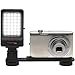 Precision Design Digital Camera/Camcorder LED Video Light with Bracket