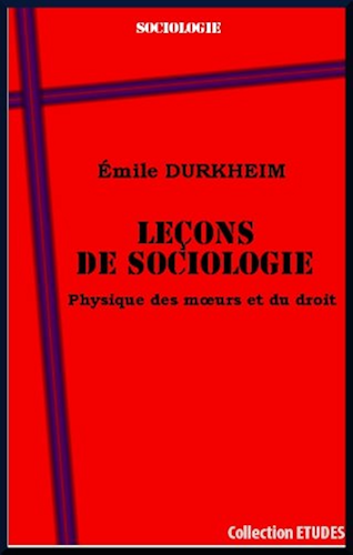 Download Leçons de sociologie. Physique des moeurs et du droit. PDF