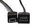 YCS basics 2 Foot USB Mini Male to Mini Female 5 Pin / 5 Wire Extension Cable