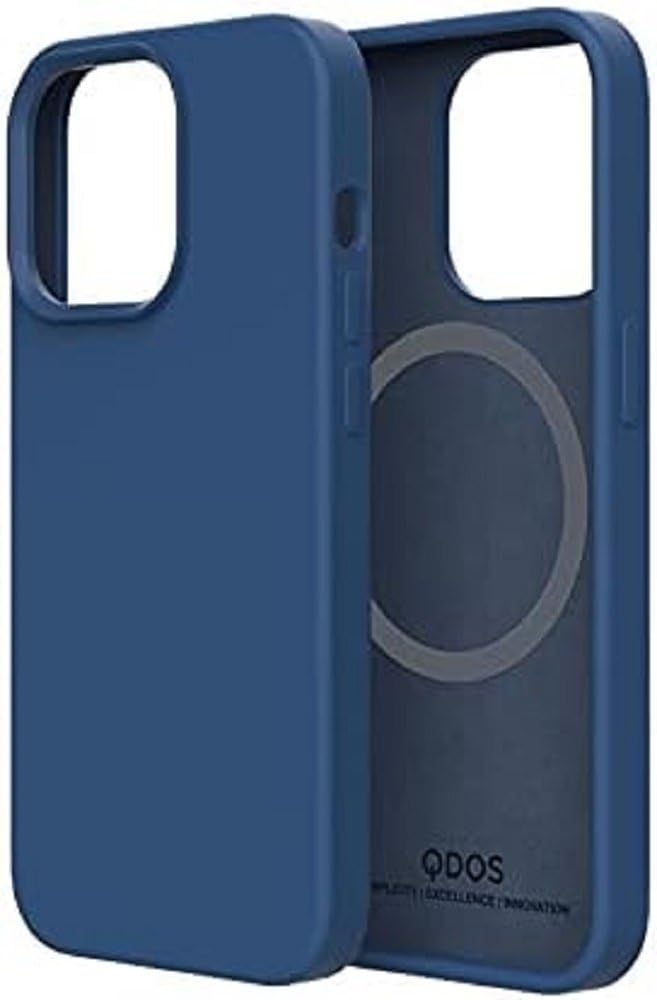 COQUE TOUCH PURE AVEC SNAP BLEU MARINE IPHONE 13