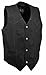 The Bikers Zone Men's 100% Cotton Basic Denim Vest L (46) Back