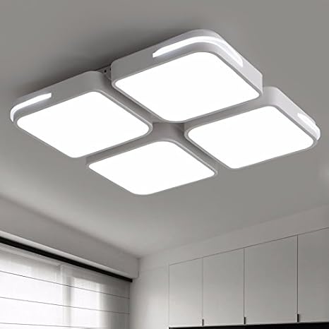 Cttsb Ceiling Lamp Living Room Lights Simple Modern Rectangular