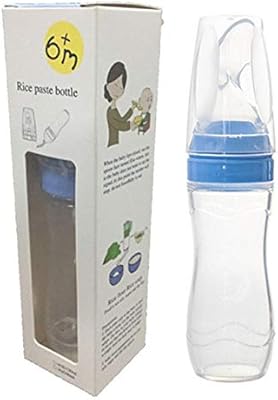 Silicone Squeeze Rice Baby Cereal Bottle 120ml Baby Supplement