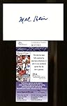 Mel Hein Signed Index Card 3x5 Autographed NY Giants JSA R37293