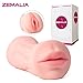 Zemalia Male Masturbators Sex Toys Adult Toys Oral Blow Job and Vagina Pussy Pocket for Male Discreetly Packed