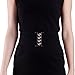 Womens Wide Elastic Waist Belt for Dresses Waistband Trimmer Stretch Cinch Belt