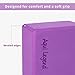 Aqui Legend Yoga Blocks 2-Pack, High Density Latex-Free EVA Foam Blocks for Yoga/Pilates/Meditation, Non-Slip Surface for Improve Stretching and Aid Balance and Flexibilitythumb 2