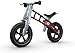 FirstBIKE Racing Balance Bike with Brake, Red - for Kids & Toddlers Ages 2,3,4,5