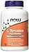 NOW Foods Supplements, L-Tyrosine Powder, Free-Form, Neurotransmitter Support*, Amino Acid, 4-Ounce