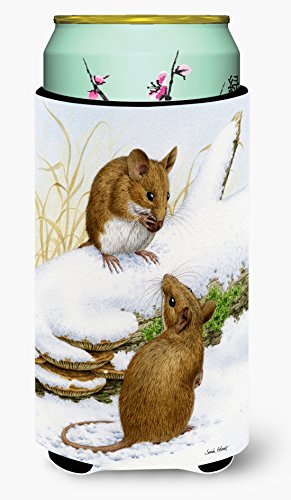 Caroline's Treasures ASA2027TBC Wood Mice Wood Mouse Tall Boy Hugger Can Cooler…