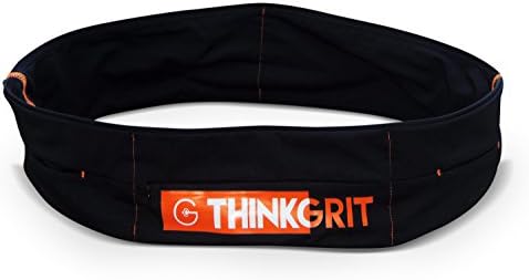 ThinkGrit Presents: The Grit Belt, The Universal Athletic Training Belt (Black, Small)