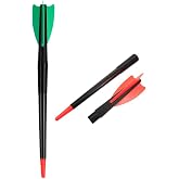 Totority Training Javelin Equipment 2-Pack 27.5-Inch Soft Plastic Throwing Javelins for Track and Field Practice, Indoor &amp; Outdoor Youth Athletics Equipment for Beginners to Advanced Athletes