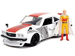 One Punch Man 1:24 1974 Mazda RX-3 Die-cast Car