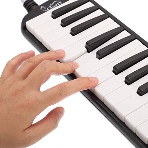 MuLuo 32 Keys Melodica Musical Harmonica for Music Lovers with One mouthpieces and Carrying Bag
