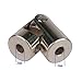 Shaluoman 2pcs 3mm to 3mm Motor Shaft Coupling Universal Joint Connector for RC Boat Car