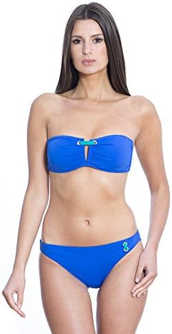 JOG Swimwear Convertible Bikini with Removable Straps and Subtle Link Detailing