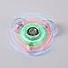 Mercu Crystal LED Hand Spinner Tri Fidget Tri-Spinner Glow in the Dark 3 Modes Light Up EDC Focus/Anxiety Toy for Kids/Adults
