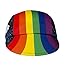 Rainbow Unicorn, One of a Kind Cycling Cap - Made in the USA