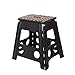 KARMAS PRODUCT Super Strong Folding Step Stool 15 In Portable Carrying Handle for Adul...