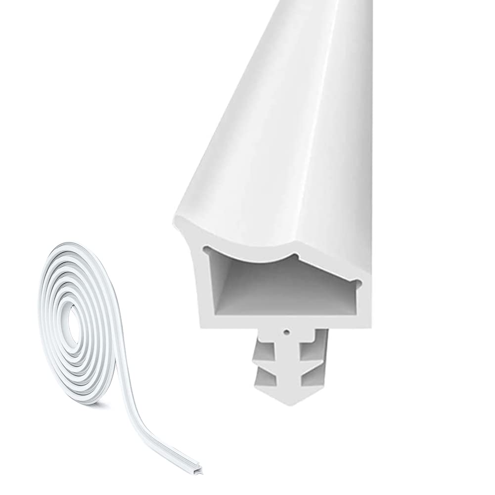 Draught Excluder for Doors, EUBSWA Draft Excluder Door Strip Bottom Window Seal Strip Self-Adhesive Draught Excluder Window Insulation Dustproof Weatherproof