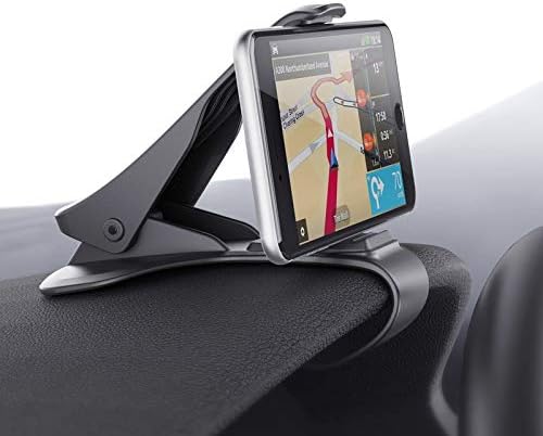 Capris Car Dashboard Mobile Holder, Universal HUD Design Antiskid Dashboard Phone Cradle Mount for iPhone Xs Max/8 Plus, Galaxy S9 Plus, Oneplus 6T, Redmi 6 Pro/Note 5 Pro and Others