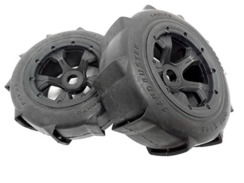 1/5 Rovan Terminator Truck Sand Paddle Wheels Tires (2) HPI Baja 5T 5SC KM T1000