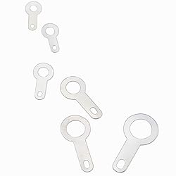 Soldering Lug DGZZI 120PCS M2.2 M2.7 M3.2 M4.2 M5.2