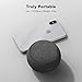 Rechargeable Battery Base for Home Mini by Google (1st Gen), KIWI design 7800mAh Portable Power Charger Protective Holder Accessories with Strong Strap for Home Mini by Google (Dark Gray)