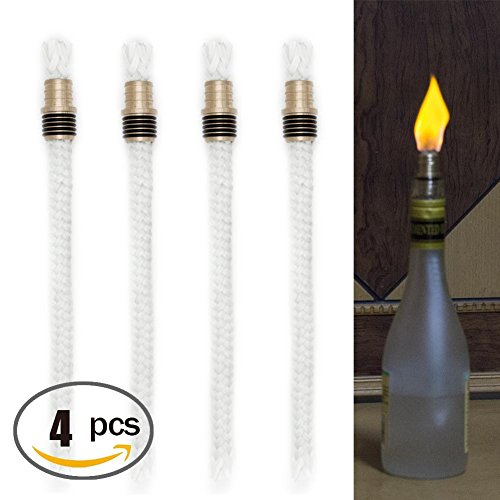 Tiki torch kit ,torch wicks and brass wick mount ,garden lights ,…