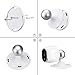 Skylety Table Ceiling Metal Magnetic Mount Compatible with Arlo, Arlo Pro, Arlo Pro 2, White (2 Pack)