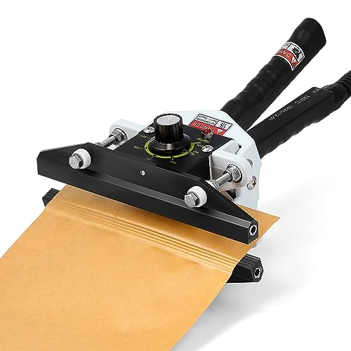 Hanchen クリップシーラー シーラー 200mm シール幅10mm 0~300℃温度調整可能 食品密封保存・鮮度長持ち アルミ箔袋・クラフト紙袋・複合フィルム袋など対応 ヒートシーラー 手持ち式 業務用 (110V)