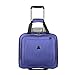 Delsey Luggage Cruise Lite Soft, Underseat Carry On Luggage, Rolling Laptop Bag, Blue