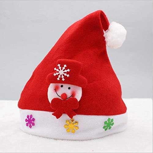 HDDSHJ Christmas Hat,Christmas Hats Cute Snowman Designs Christmas Ornaments Decoration Children Women Men Boys Girls For Christmas Party Props