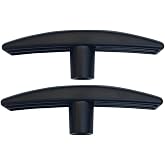 DSkoiph 2 Pack RV Waste Water Valve Handles Replacement Compatible with Camco Fit for 1 1/2",2&rdquo;and 3" Sewer Dump Valve Gate Valve Handles (Plastic)