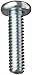 Steel Machine Screw, Zinc Plated Finish, Pan Head, Phillips Drive, 3/8