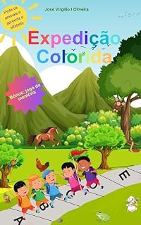 Livro Expedição Colorida: Aprenda o alfabeto se divertindo!!