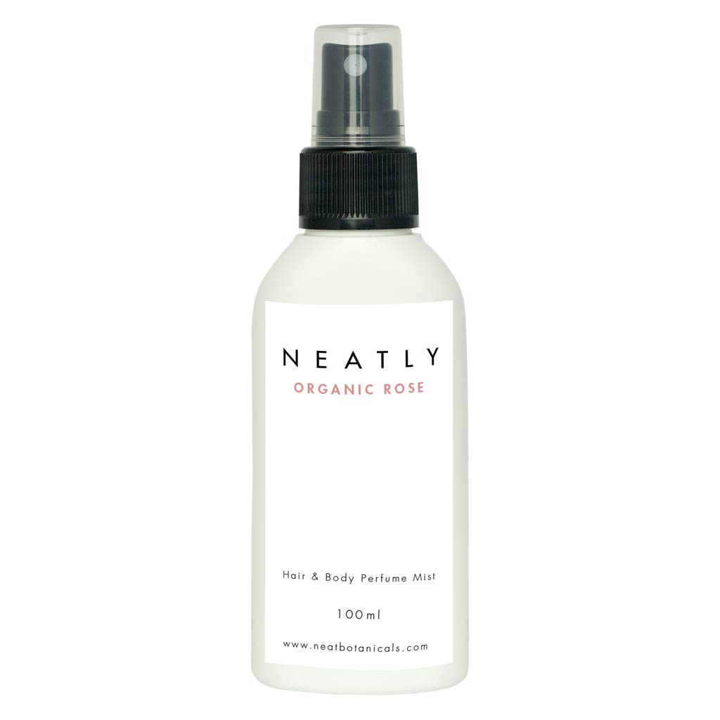 Rose Perfume for women by Neatly Hair & Body Perfume Rose | Perfumes for women | Fragrance with rose essential oil 100ml | Odour remover spray
